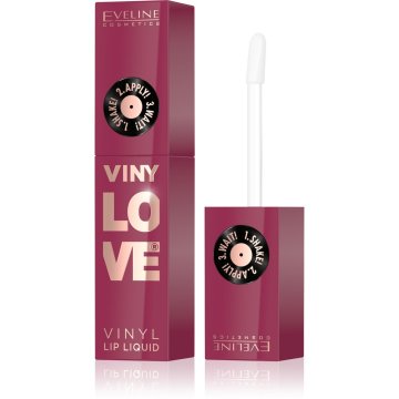 Dolgo obstojna tekoča šminka z vinilnim učinkom Vinylove 10 Blushy 4 ml