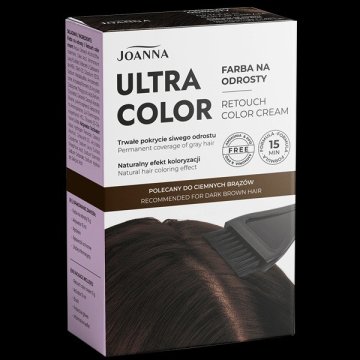 Joanna Ultra Color temno rjava barva za korenine, 1 paket
