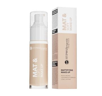 Bell Matirajoči fluid Hypoallergenic Mat & Soft 01 svetlo bež 30 g