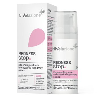 FARMONA NIVELAZIONE Redness Stop intenzivno pomirjujoča in regenerirajoča nočna krema 50 ml