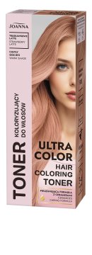 Joanna Ultra Color tonik za lase z okusom jagode in latte 100 g