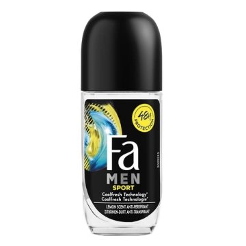 Schwarzkopf Roll-on antiperspirant Men Sport 48H z vonjem limone 50 ml