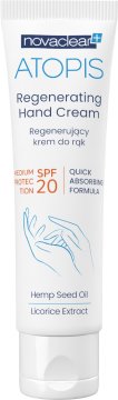 Atopis krema za roke SPF 20 z organskim konopljinim oljem 50 ml