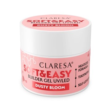 Soft&Easy Dusty Bloom gel za oblikovanje nohtov 45 g