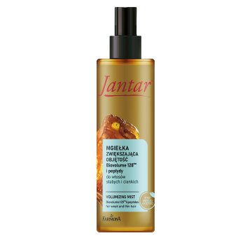 FARMONA Jantar meglica za volumen za šibke in tanke lase z esenco jantarja 200 ml
