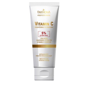 Vitamin C 5% Elixir Shot 200 ml vitaminski posvetljevalni piling