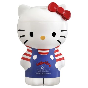Hello Kitty 3D 2-v-1 gel in šampon 400 ml