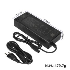 KuKirin Originalni polnilnik 54,6 V 2 A za KuKirin G2 Pro DB