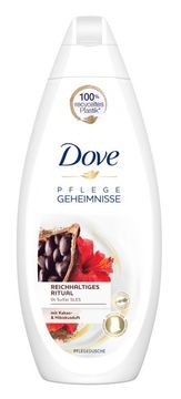 Eve Dove Nourishing Secrets gel za prhanje s kakavovim maslom in hibiskusom 250 ml