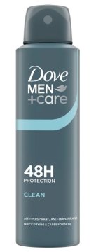 Eve Dove Men+Care Clean 48H antiperspirant v spreju za moške 150 ml