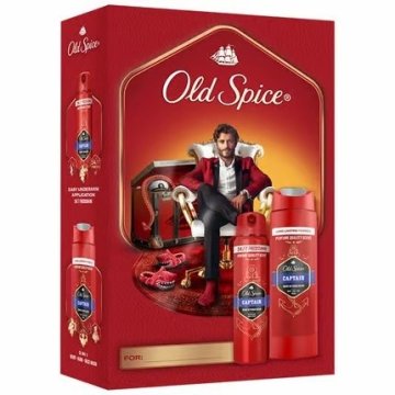Procter Old Spice Captain Set deodorant v spreju 150 ml + gel za prhanje 250 ml