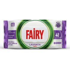 Procter Univerzalni vlažni robčki Fairy Lavender 100 kosov