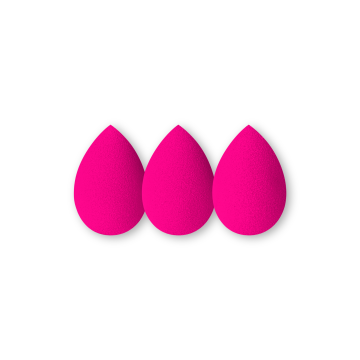 IBRA Makeup Pink Makeup Blender Trio Set gobic za ličenje