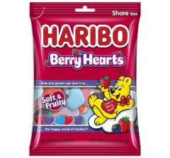 Haribo Berry Hearts troslojna žele srca iz ZDA