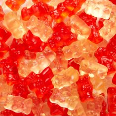 Haribo malinasto-ananasovi zlati medvedki (CHEAT MEAL) - gumijasti medvedki z ananasom in malino, omejena izdaja