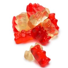 Haribo malinasto-ananasovi zlati medvedki (CHEAT MEAL) - gumijasti medvedki z ananasom in malino, omejena izdaja