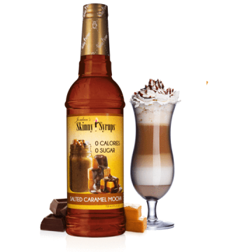 Jordan's Skinny Syrups Salted Caramel Mocha - kava brez kalorij in sirup s slanim karamelom