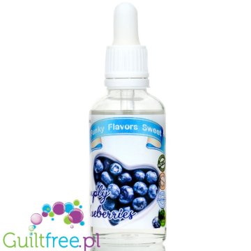 Funky Flavors	 Sweet Simply Blueberries - sladilo v kapljicah z borovnicami brez sladkorja in kalorij