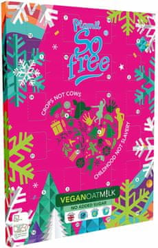 Plamil So Free Veganski adventni koledar z ovsenim mlekom - veganski adventni koledar brez sladkorja in mleka