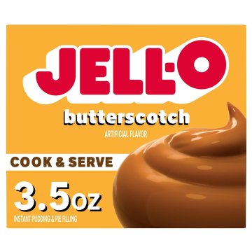 JE JellO Butterscotch puding