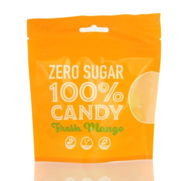Future Candy 100% brez sladkorja, svež mango - bonboni brez sladkorja