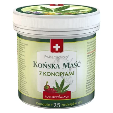 Herbamedicus Grelno konjsko mazilo s konopljo 250 ml