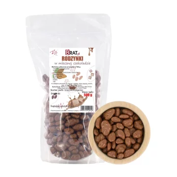 Rozine v mlečni čokoladi 500 g