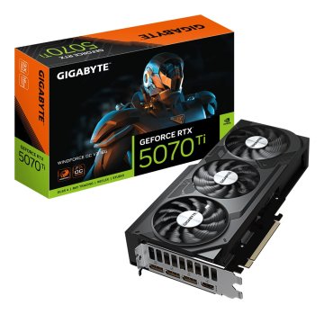 Gigabyte Grafična kartica RTX 5070Ti WIND OC V2 16G
