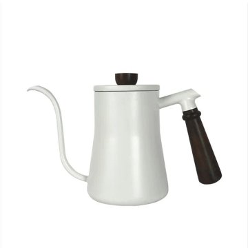 Kavni grelnik s termometrom, črn, 600 ml