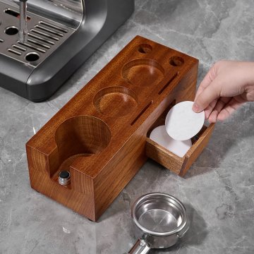 Lesena postaja za tampiranje kave Barista Dock 51-54 mm