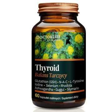 Prehransko dopolnilo Thyroid Balance za podporo ščitnici, 60 kapsul
