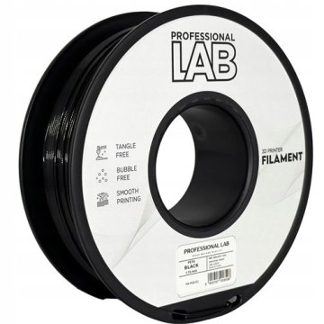 Profesionalni laboratorijski premium filament za 3D tiskanje PETG 1KG 1.75 AMS črne barve