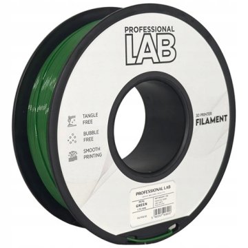 Profesionalni laboratorijski filament Premium za 3D tiskanje PETG 1KG 1,75 mm AMS zelen
