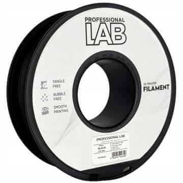 Profesionalni laboratorijski filament Premium za 3D-tiskanje PLA+ 1KG 1,75 AMS črne barve