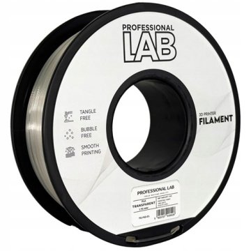 Profesionalni laboratorijski filament 3D PLA 1KG 1,75 mm AMS prozoren