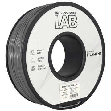 Profesionalni laboratorijski filament za 3D-tiskalnike ABS+ 1KG 1,75 mm AMS siv