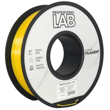 Profesionalni laboratorijski filament za 3D-tiskalnike HS-PLA 1KG 1.75 AMS rumen