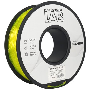 Profesionalni laboratorijski filament Premium za 3D-tiskalnike TPU 1KG 1,75 rumene barve