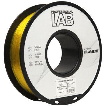Prof. Lab filament za 3D tiskalnike PETG 1KG 1,75 mm AMS rumen prozoren
