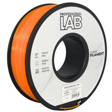 Prof. Lab filament za 3D tiskalnike ABS+ 1KG 1,75 mm AMS oranžen
