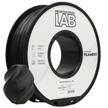 Prof. Lab filament za 3D tiskalnike PLA GALAXY 1KG 1,75 mm AMS črne barve