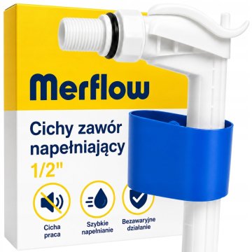 Flo OBIČAJNI polnilni ventil 1/2” (1/2”), plastični, MP011