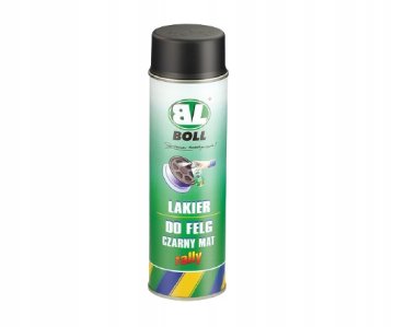 Boll RALLY ČRNI MAT BARVA ZA PLATIŠČA 500 ML