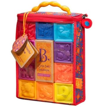 B.toys Mehke senzorične kocke 10 kosov,