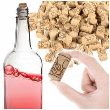 Zamaški za steklenice vina - 100 kosov. Ruhhy 22876