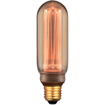 Dekorativna LED žarnica T45L Amber Pillar E27 4W 200lm 1800K senčnik na vijačenje DecoVintage 317759 Polux