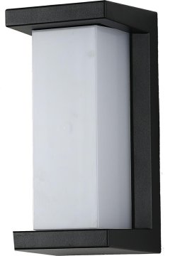 Zunanja stenska svetilka HYDRA E27 črna IP54 aluminij ID-8004 Idealed