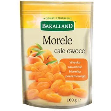 BAKALLAND cele suhe marelice 100 g