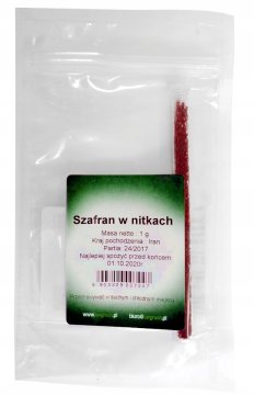Žafranove niti 1 g