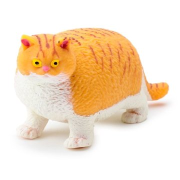 Puckator PKTY916A Oranžna mehka igračka Fat Cat